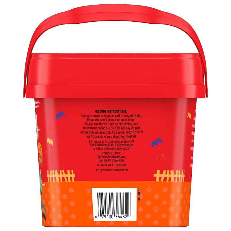 slide 2 of 6, Milk-Bone Halloween Spooky Biscuits Flavored Dog Treats - 24oz, 24 oz