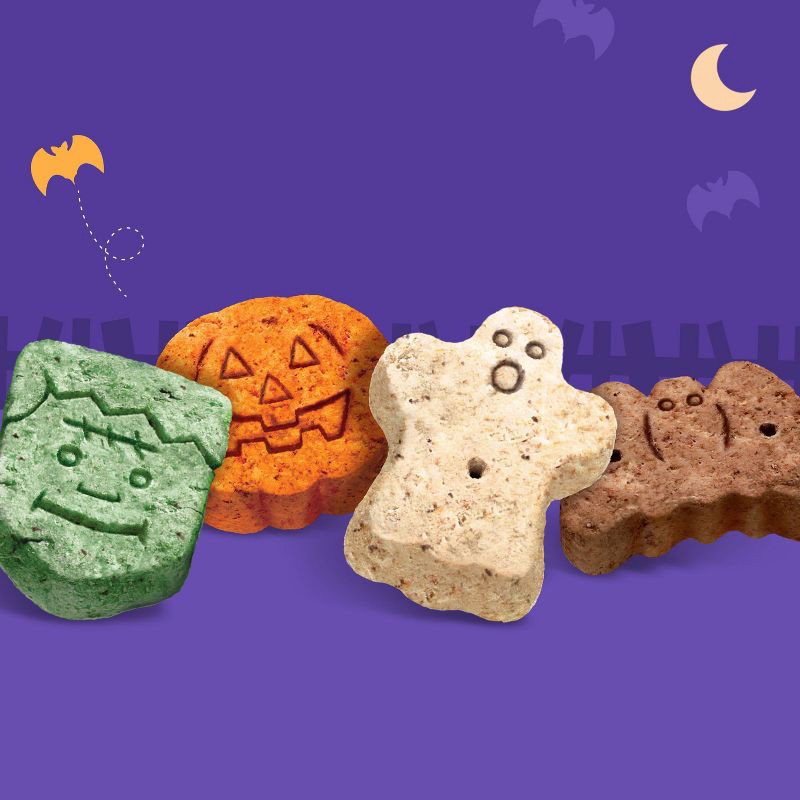 slide 5 of 6, Milk-Bone Halloween Spooky Biscuits Flavored Dog Treats - 24oz, 24 oz
