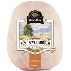 Boar's Head Turkey Breast Low Sodium