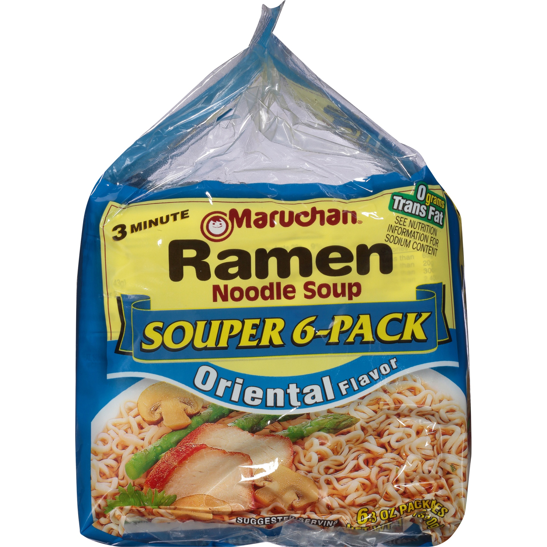 slide 3 of 8, Maruchan Ramen Oriental, 6 ct