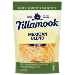 Tillamook Mexican Blend Finely Shredded Cheese - 8oz