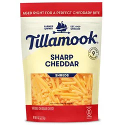 Tillamook Sharp Cheddar Finely Shredded Cheese - 8oz