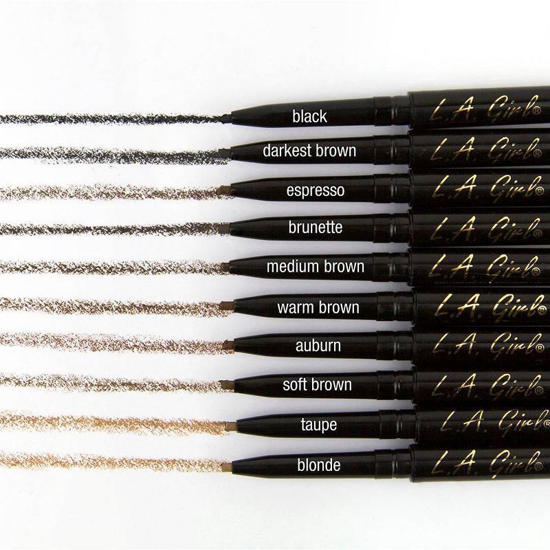 slide 5 of 6, L.A. Girl Shady Slim Brow Pencil - Auburn - 0.003oz, 0.003 oz