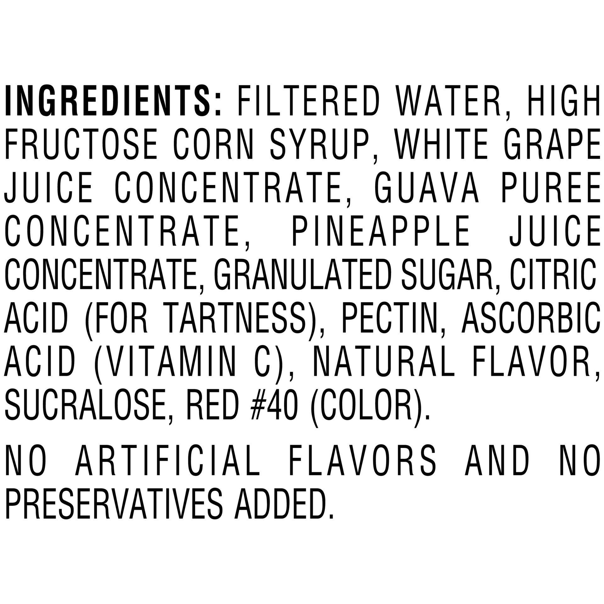 Welch's Guava Pineapple Flavored Fruit Juice Cocktail Blend 59 fl oz