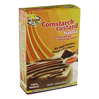 slide 1 of 1, Su Sabor Cornstarch Custard&nbsp;Natilla&nbsp;Arequipe&nbsp;Mix&nbsp;, 10.57 oz