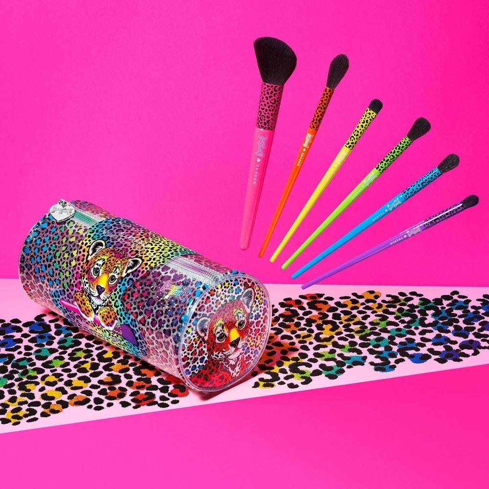 slide 3 of 3, Morphe X Lisa Frank Blend Bright Brush Set - Ulta Beauty, 6 ct
