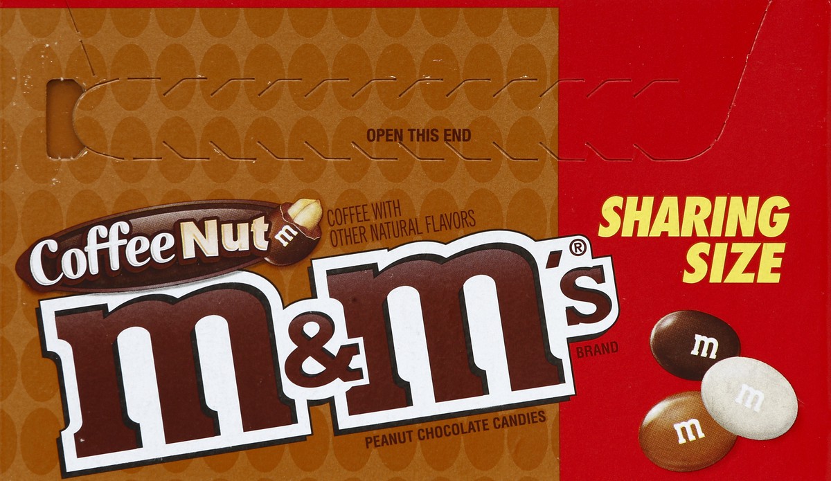 slide 4 of 4, M&M's Coffee Nut Share Size, 3.27 oz