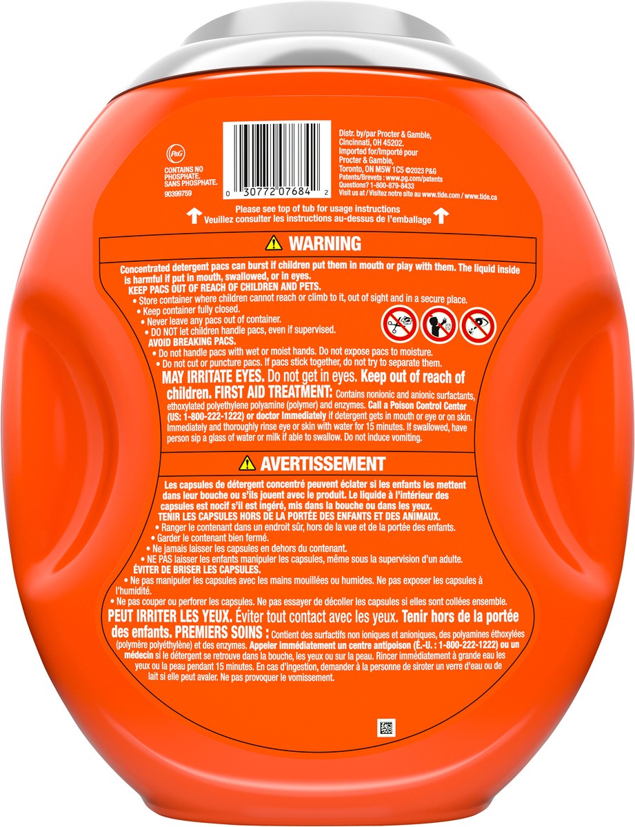 slide 3 of 3, Tide Power Pods Laundry Detergent Pacs with Febreze Sport, 63 Count, Febreze Freshness with Sport Odor Defense, 63 ct