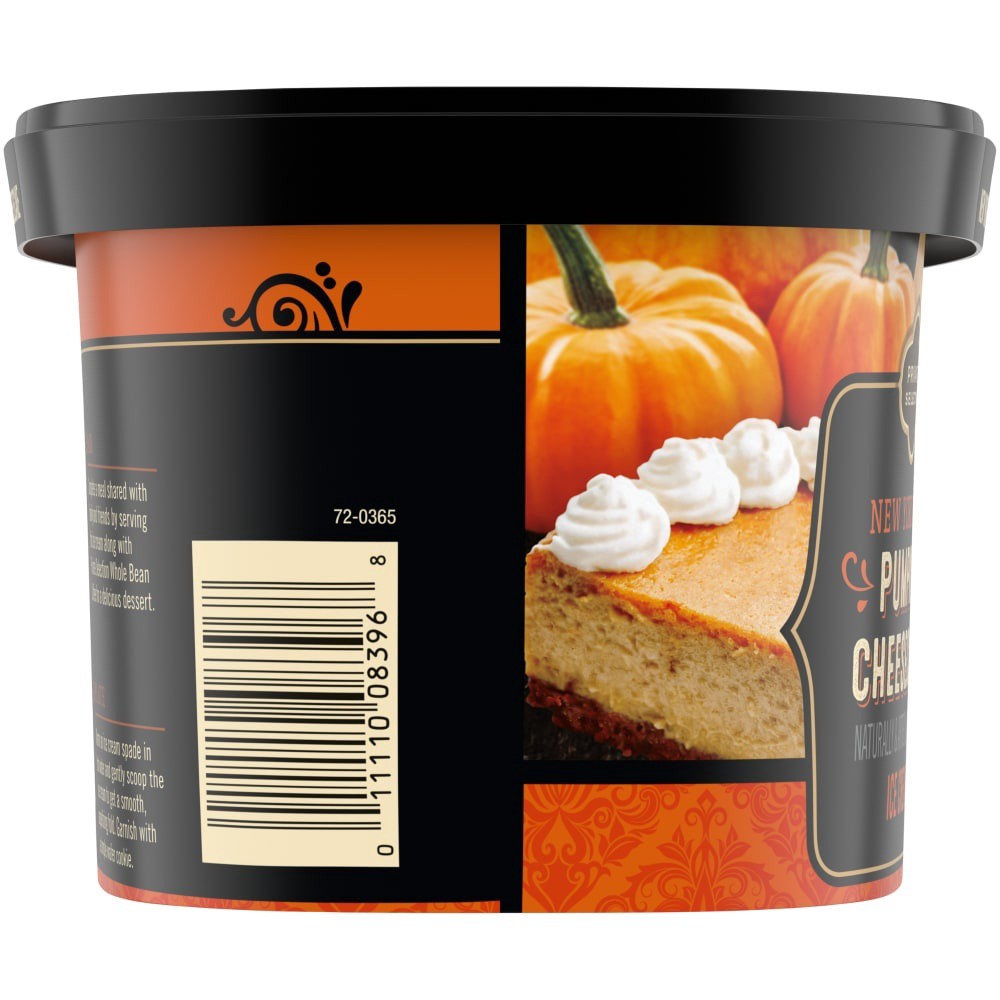 slide 3 of 6, Private Selection New York Style Pumpkin Cheesecake Ice Cream, 48 fl oz
