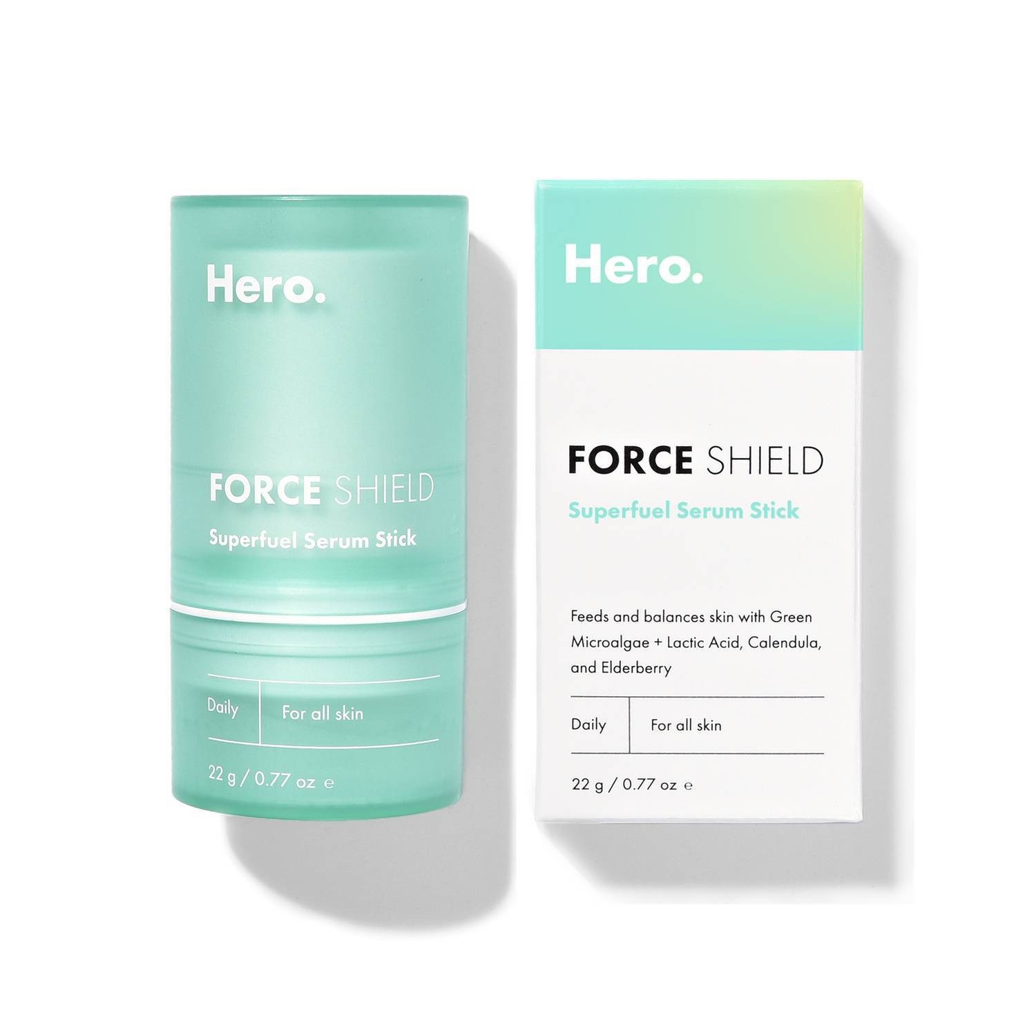 slide 1 of 9, Hero Cosmetics Force Shield Superfuel Serum Stick - 0.77oz, 0.77 oz