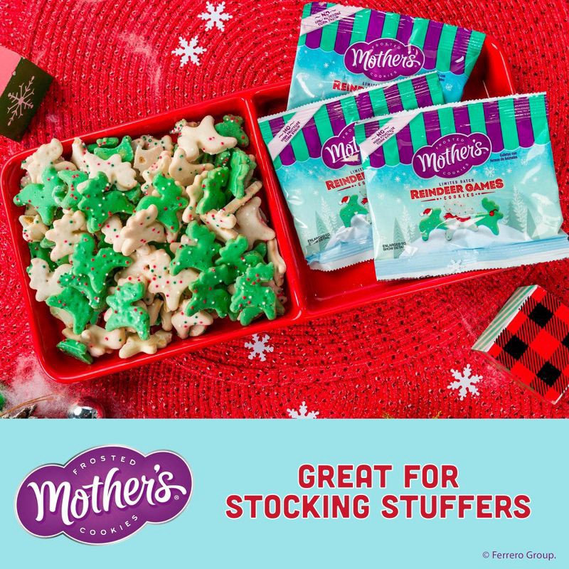 slide 6 of 7, Mother's Cookies Holiday Reindeer Games - 15oz/30ct, 15 oz, 30 ct