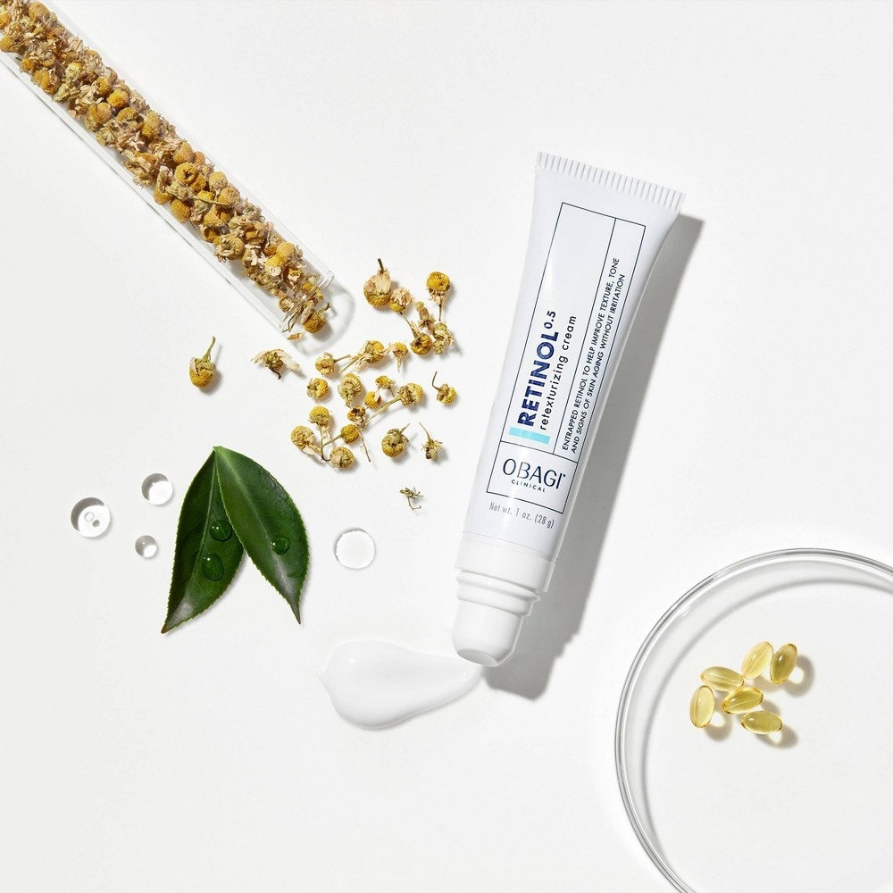 slide 2 of 6, OBAGI CLINICAL Retinol 0.5 Retexturizing Cream - 1 oz, 1 oz