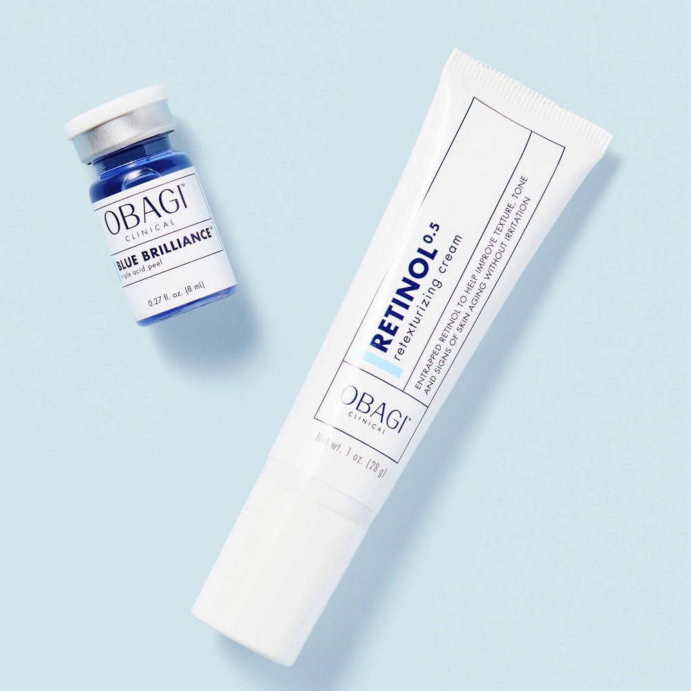 slide 4 of 6, OBAGI CLINICAL Retinol 0.5 Retexturizing Cream - 1 oz, 1 oz