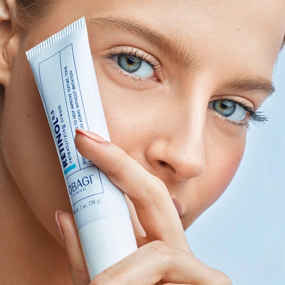 slide 5 of 6, OBAGI CLINICAL Retinol 0.5 Retexturizing Cream - 1 oz, 1 oz