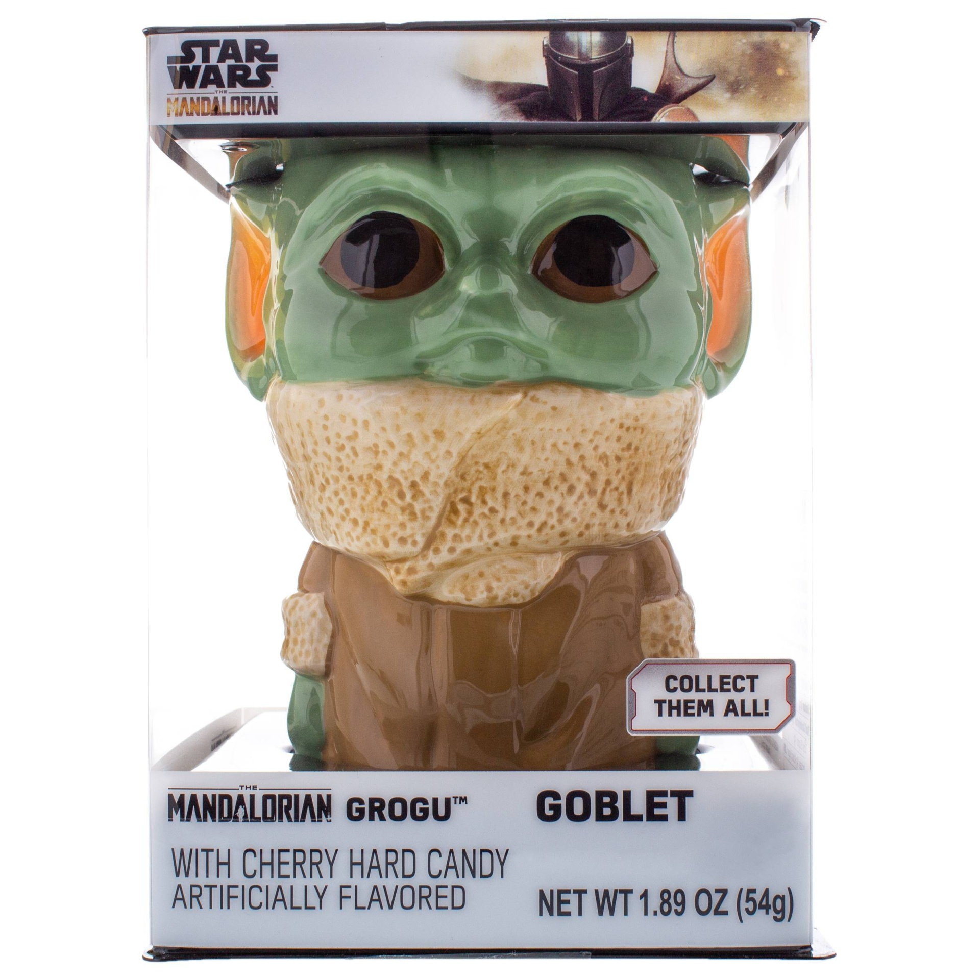 Star Wars Yoda Goblet With Conversation Heart - Eat The Candy Force! 