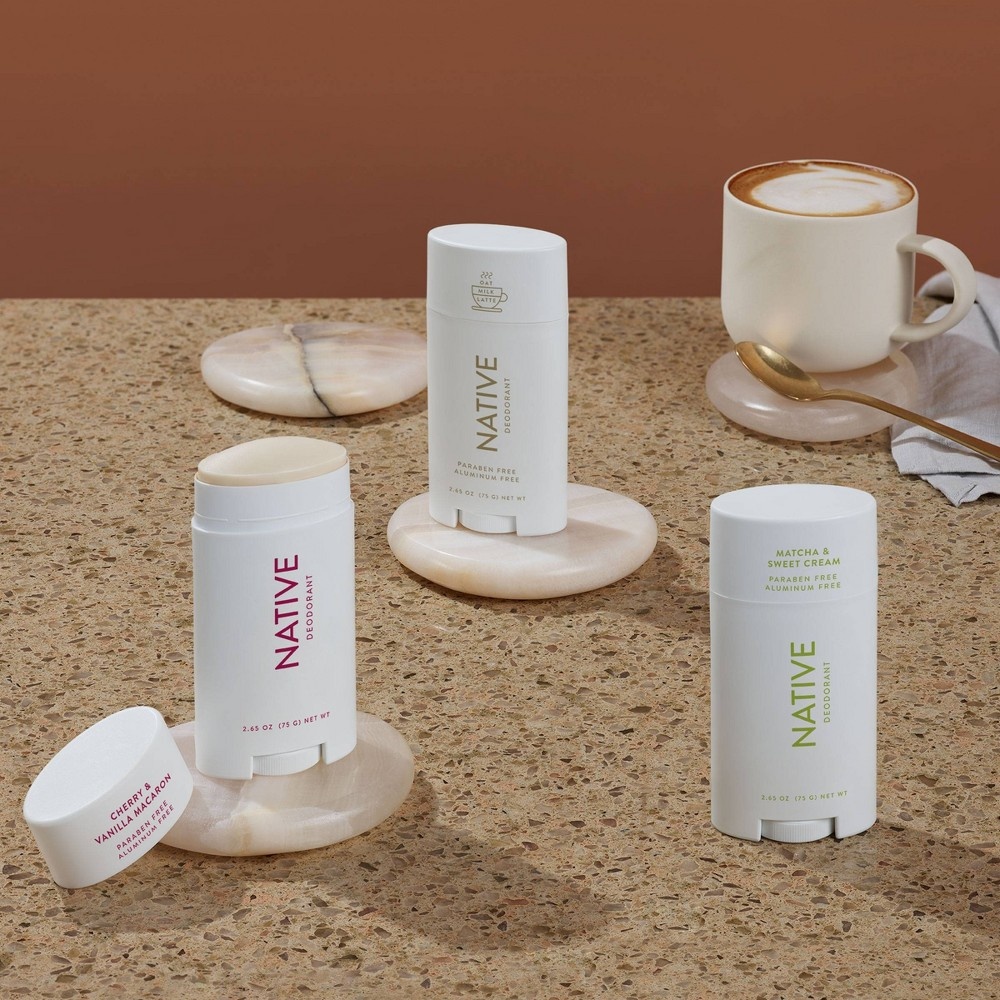 slide 6 of 6, Native Deodorant - Matcha & Sweet Cream - 2.65oz, 2.65 oz