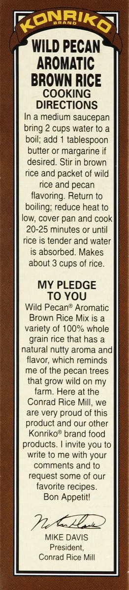 slide 3 of 4, Konriko Wild Pecan Aromatic Brown Rice, 7 oz