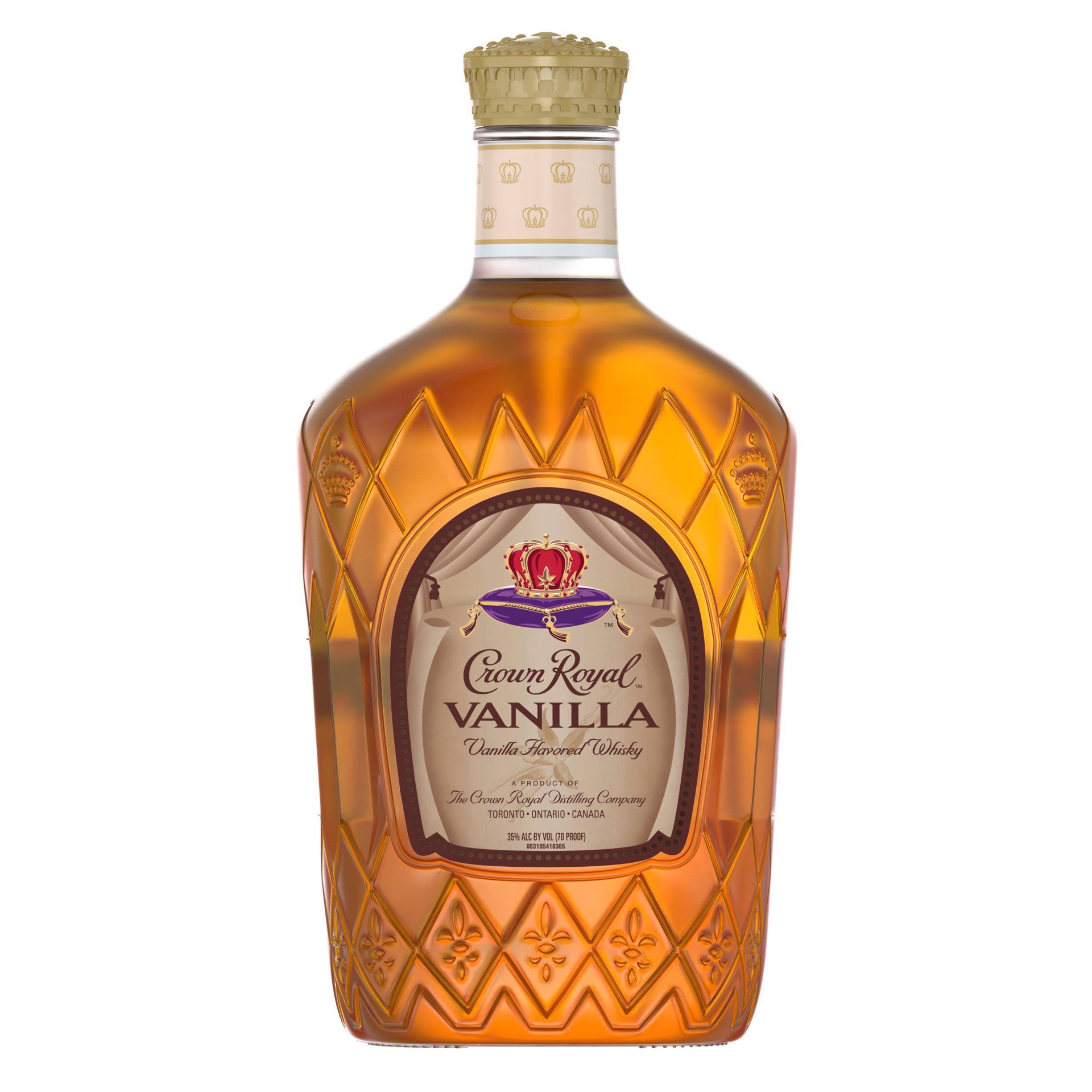 slide 1 of 1, Crown Royal Flavored Whisky Vanilla - Bottle, 1.75 liter
