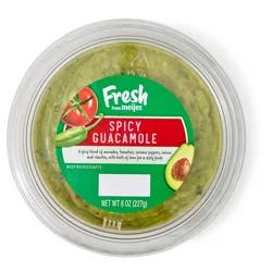Fresh From Meijer Spicy Guacamole, 8 Oz