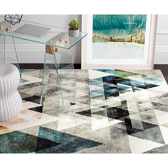 slide 1 of 5, Safavieh Porcello Area Rug - Grey, 5 ft 3 in x 7 ft 6 in