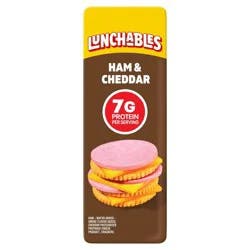 Lunchables Ham, Cheddar, and Crackers - 1.9oz