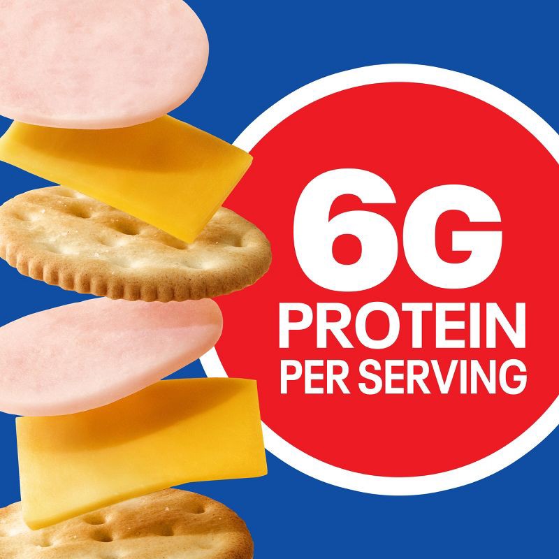 slide 5 of 11, Lunchables Turkey & Cheddar Cheese with Crackers - 1.9oz, 1.9 oz