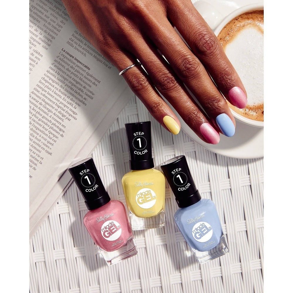 slide 2 of 8, Sally Hansen Miracle Gel Nail Color - 627 Blue Skies Ahead - 0.5 fl oz, 0.5 fl oz