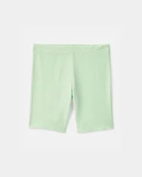 Carter's Girls Bike Shorts - Green Light Green 6-6X