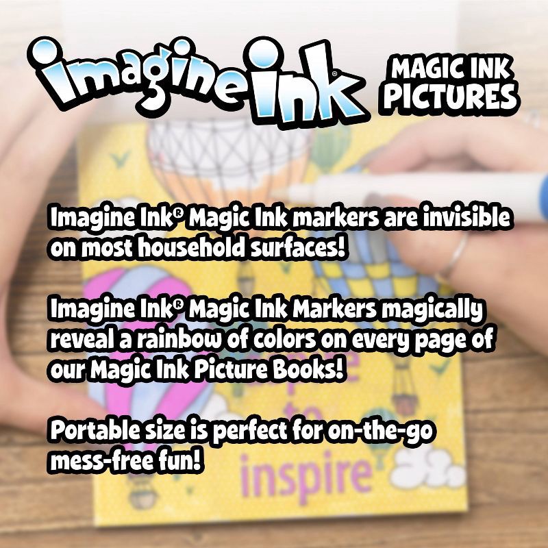 slide 4 of 4, Bendon 5pc Imagine Ink Mess Free Markers, 5 ct