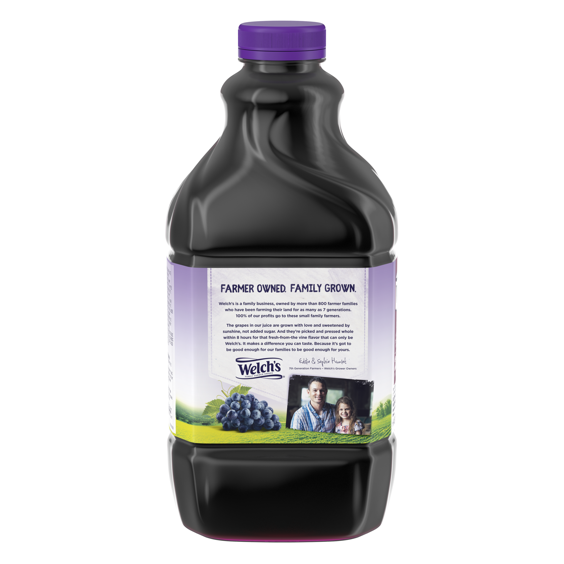 slide 2 of 4, Welch's 100% Juice, Black Cherry Concord Grape- 64 fl oz, 64 fl oz