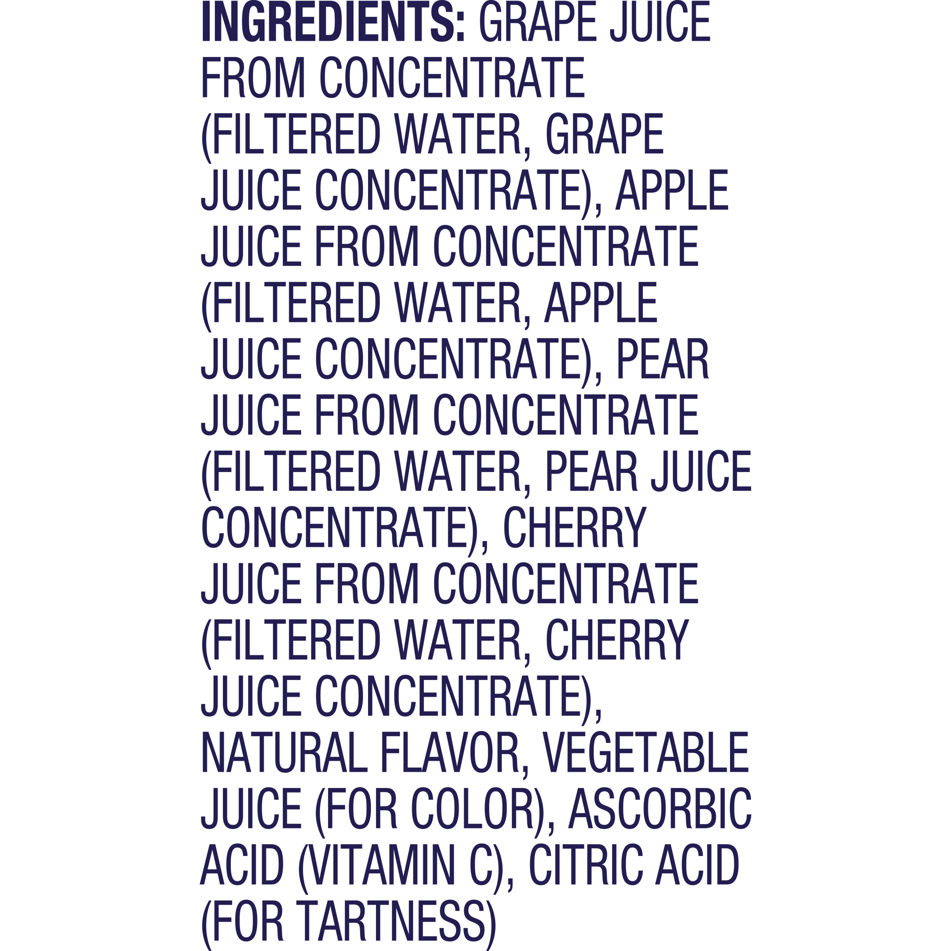 slide 3 of 4, Welch's 100% Juice, Black Cherry Concord Grape- 64 fl oz, 64 fl oz