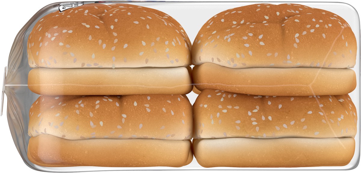 slide 9 of 11, Sara Lee Hearty & Delicious Sesame Seed Hamburger Buns, 