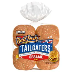 Ball Park Tailgaters Sesame Buns, 8 count, 21 oz