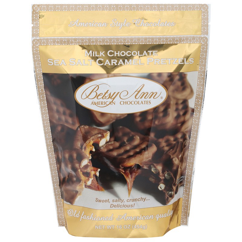 slide 1 of 1, Betsyann Pretzel Seasalt Carml, 1 lb