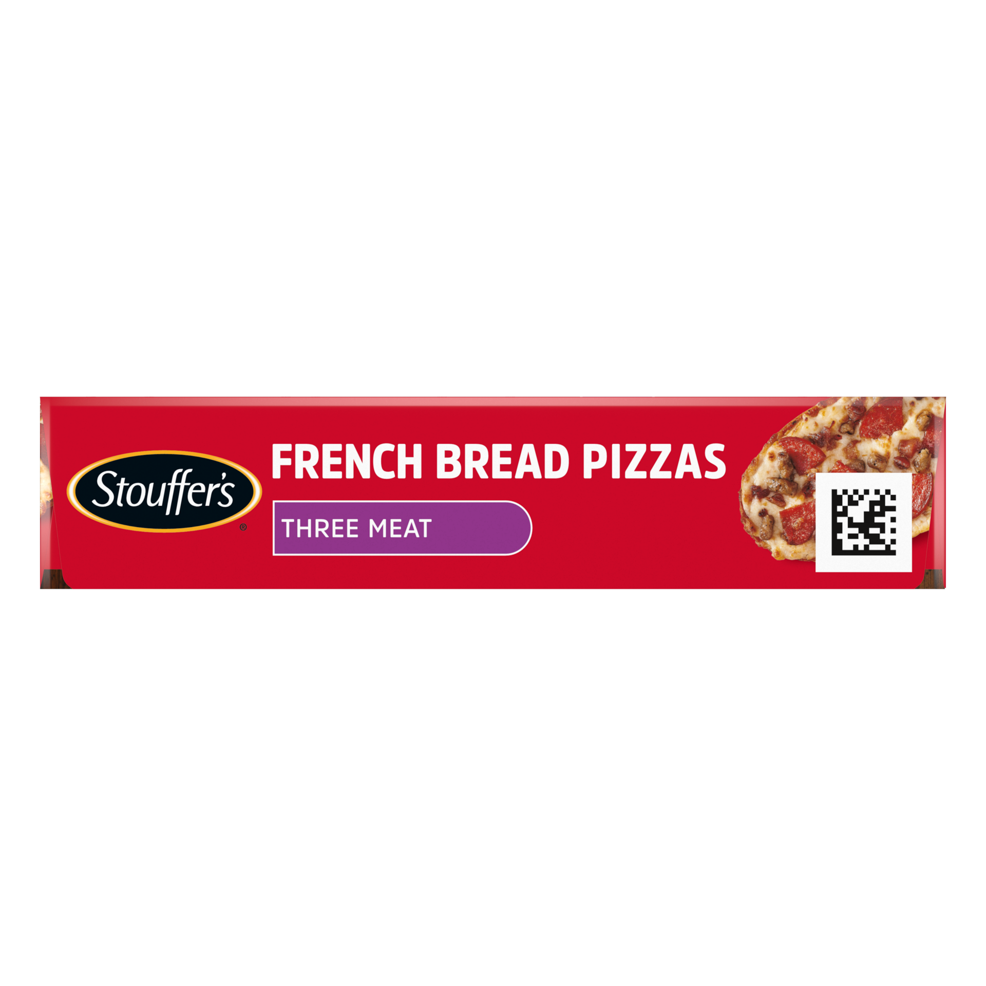 slide 3 of 7, STOUFFER'S French Bread Three Meat Frozen Pizza 12.875oz Box, 12.88 oz