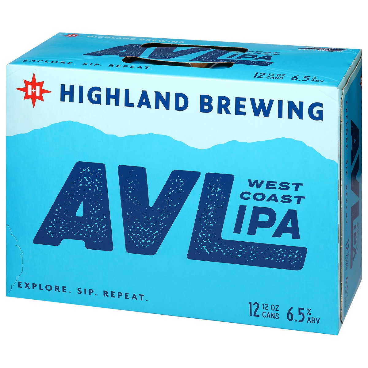 slide 11 of 11, Highland Brewing Company AVL IPA Beer 12 - 12 fl oz Cans, 12 ct