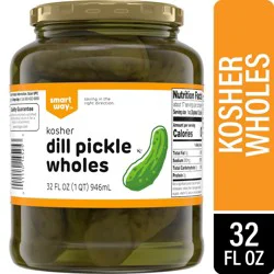 Smart Way™ Kosher Dill Pickle Wholes