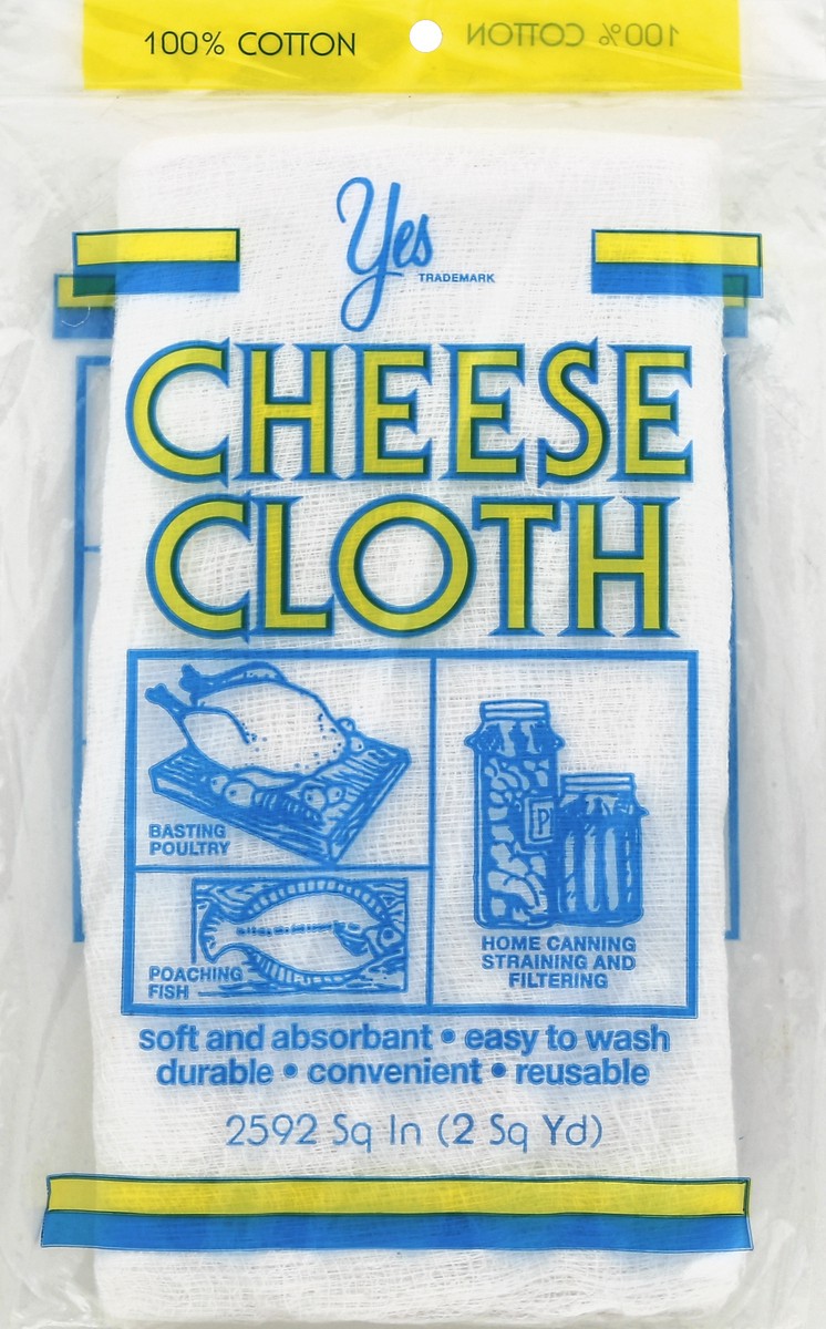 slide 3 of 3, Yes to Cheese Cloth, 1 ct