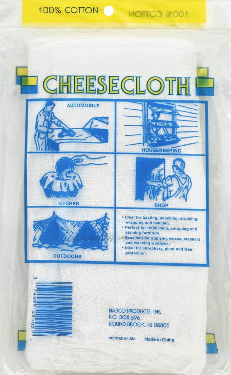 slide 2 of 3, Yes to Cheese Cloth, 1 ct