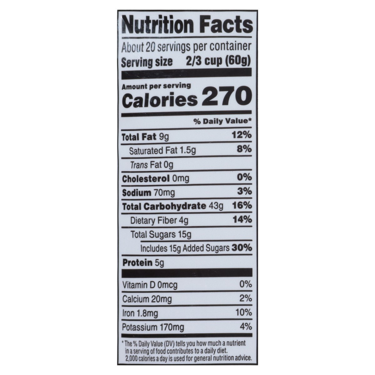 slide 9 of 14, First Street Dark Chocolate Hazelnut Granola, 42 oz