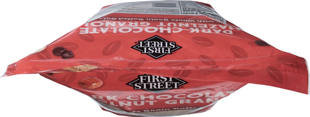 slide 2 of 14, First Street Dark Chocolate Hazelnut Granola, 42 oz