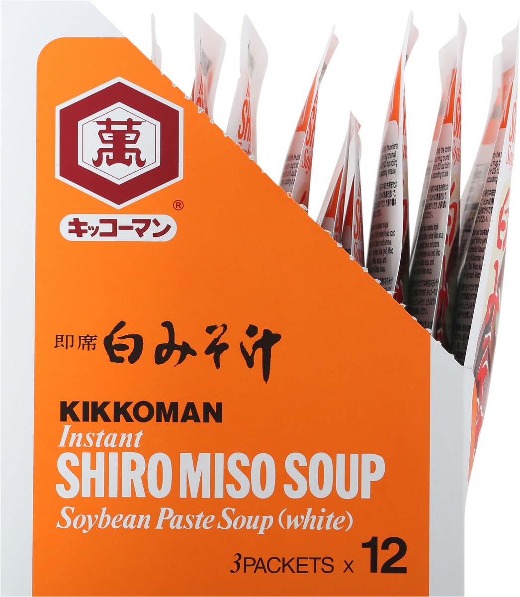 slide 7 of 9, Kikkoman Instant Shiro Miso Soup 12 ea, 12 ct