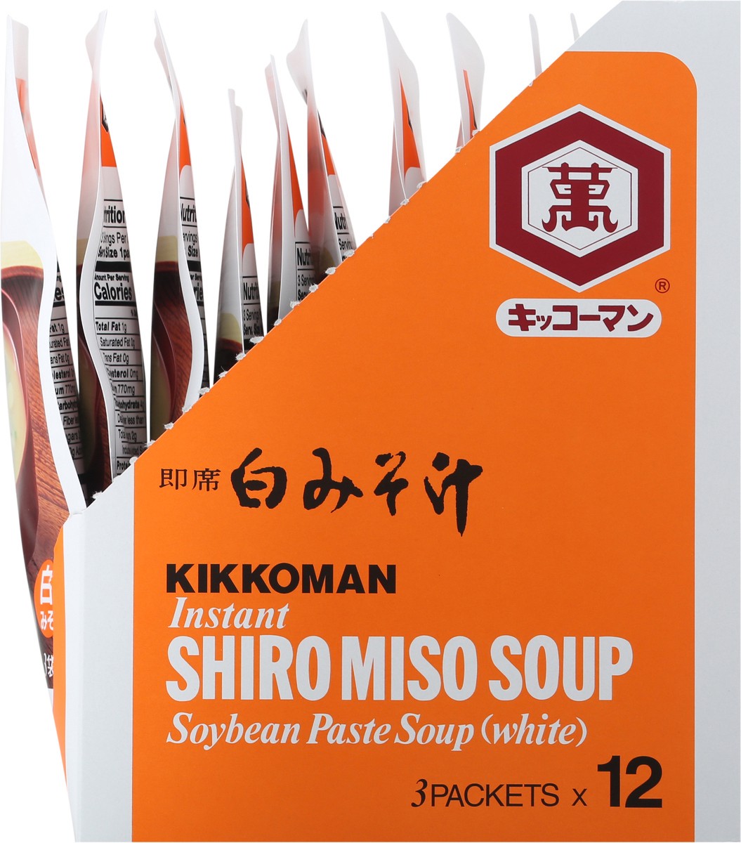 slide 6 of 9, Kikkoman Instant Shiro Miso Soup 12 ea, 12 ct