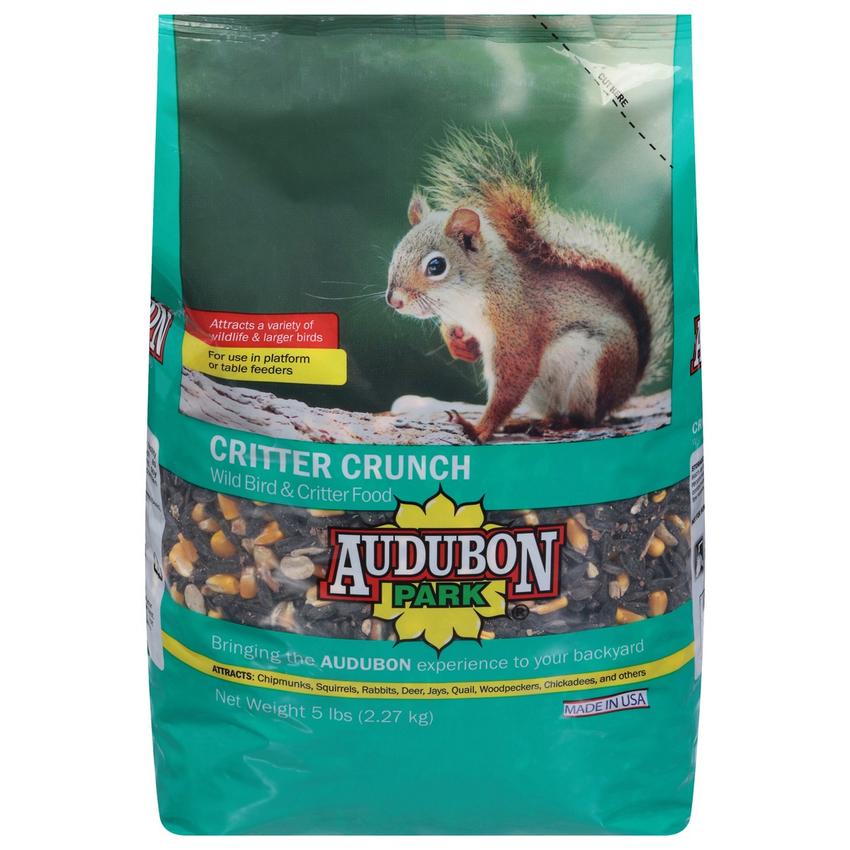 slide 1 of 10, Audubon Park Wild Bird & Critter Food Critter Crunch - 5 lb, 5 lb