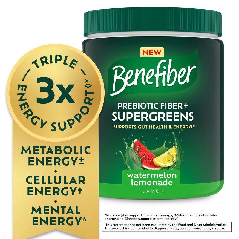 slide 8 of 15, Benefiber Super Green, 8.8 oz
