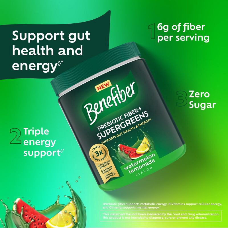 slide 7 of 15, Benefiber Super Green, 8.8 oz