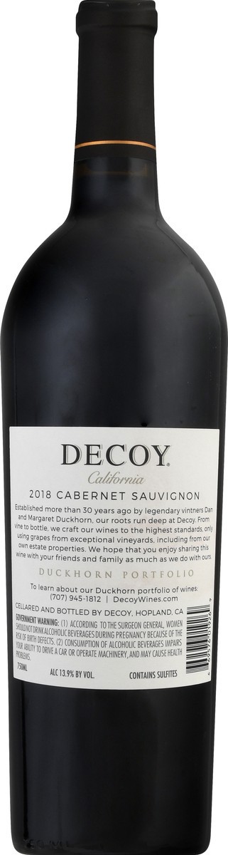slide 5 of 9, Decoy Cabernet Sauvignon, 750 ml