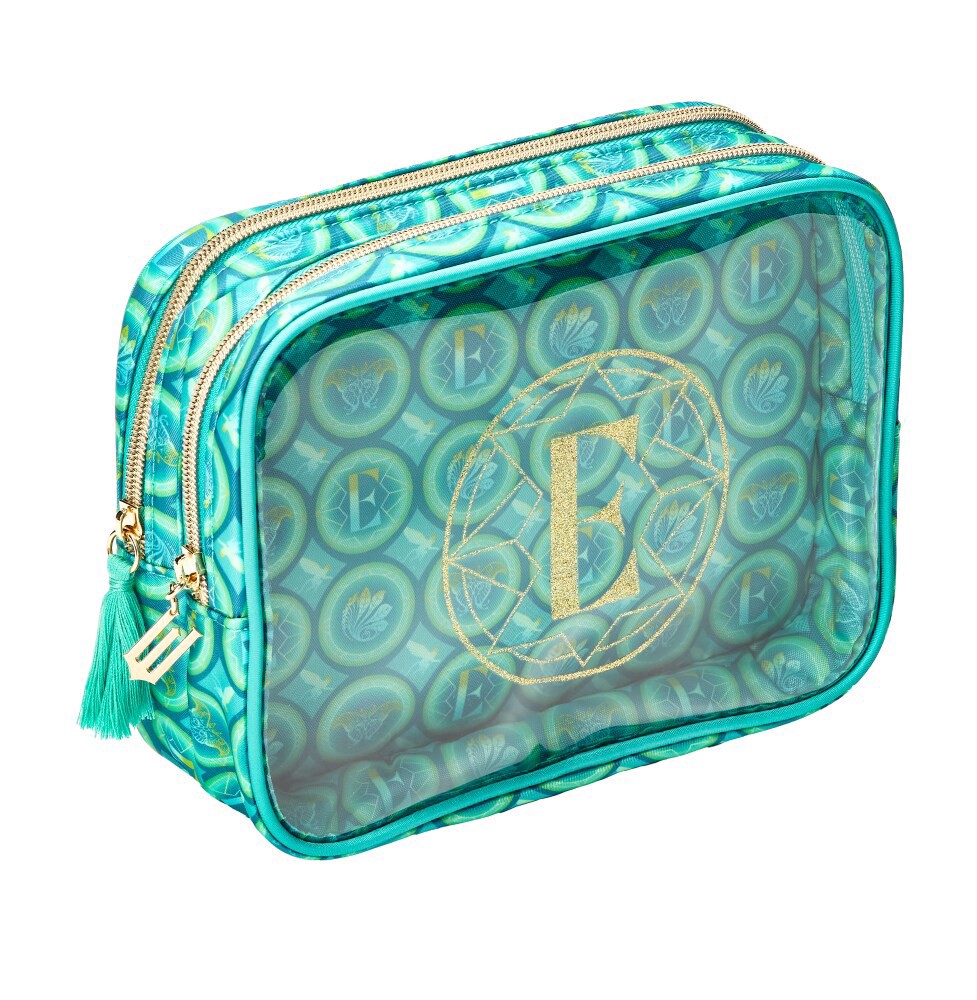 slide 3 of 3, Allegro Elphaba Double Zip Organizer - Green, 1 ct