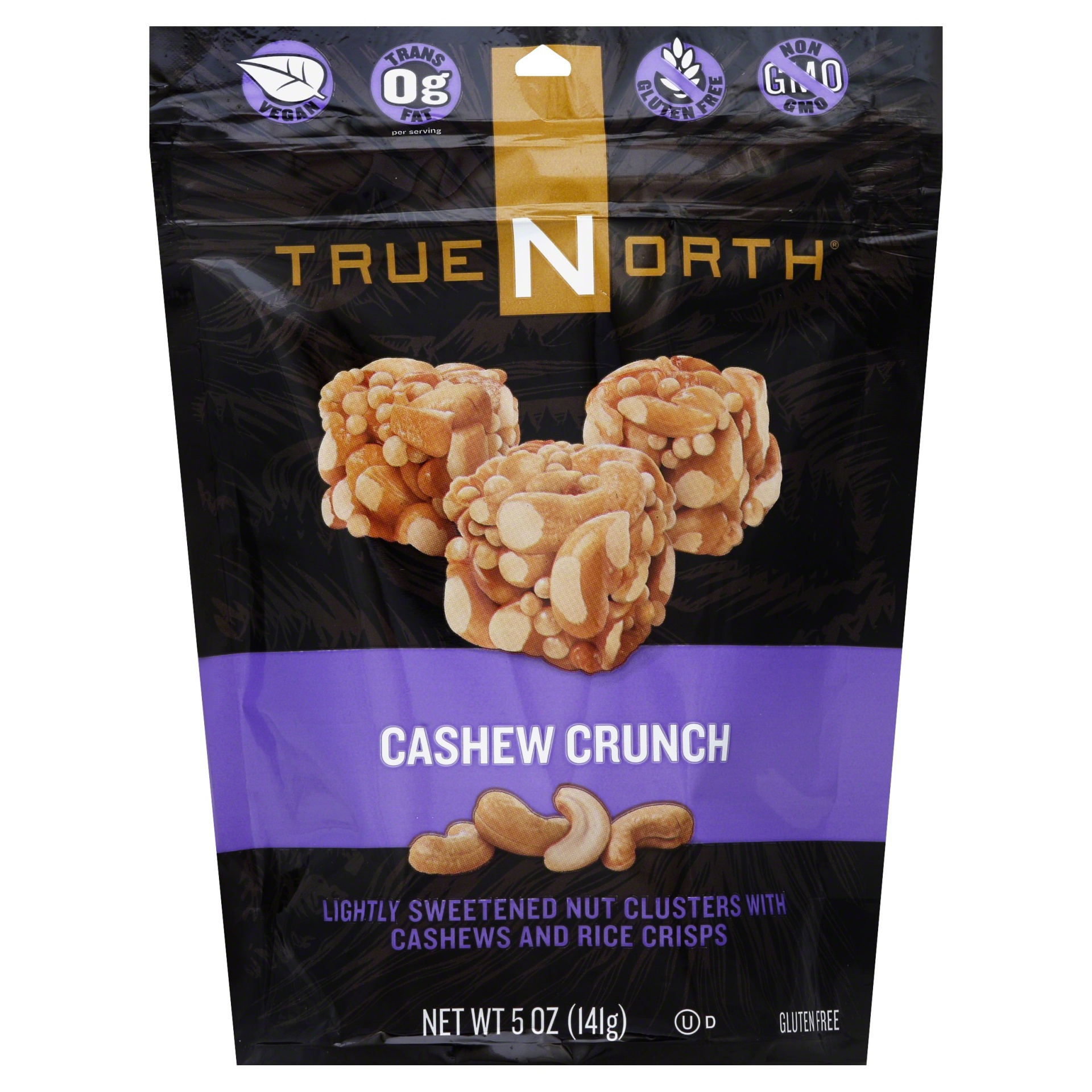 slide 1 of 6, True North Cashew Crunch Nut Clusters, 5 oz