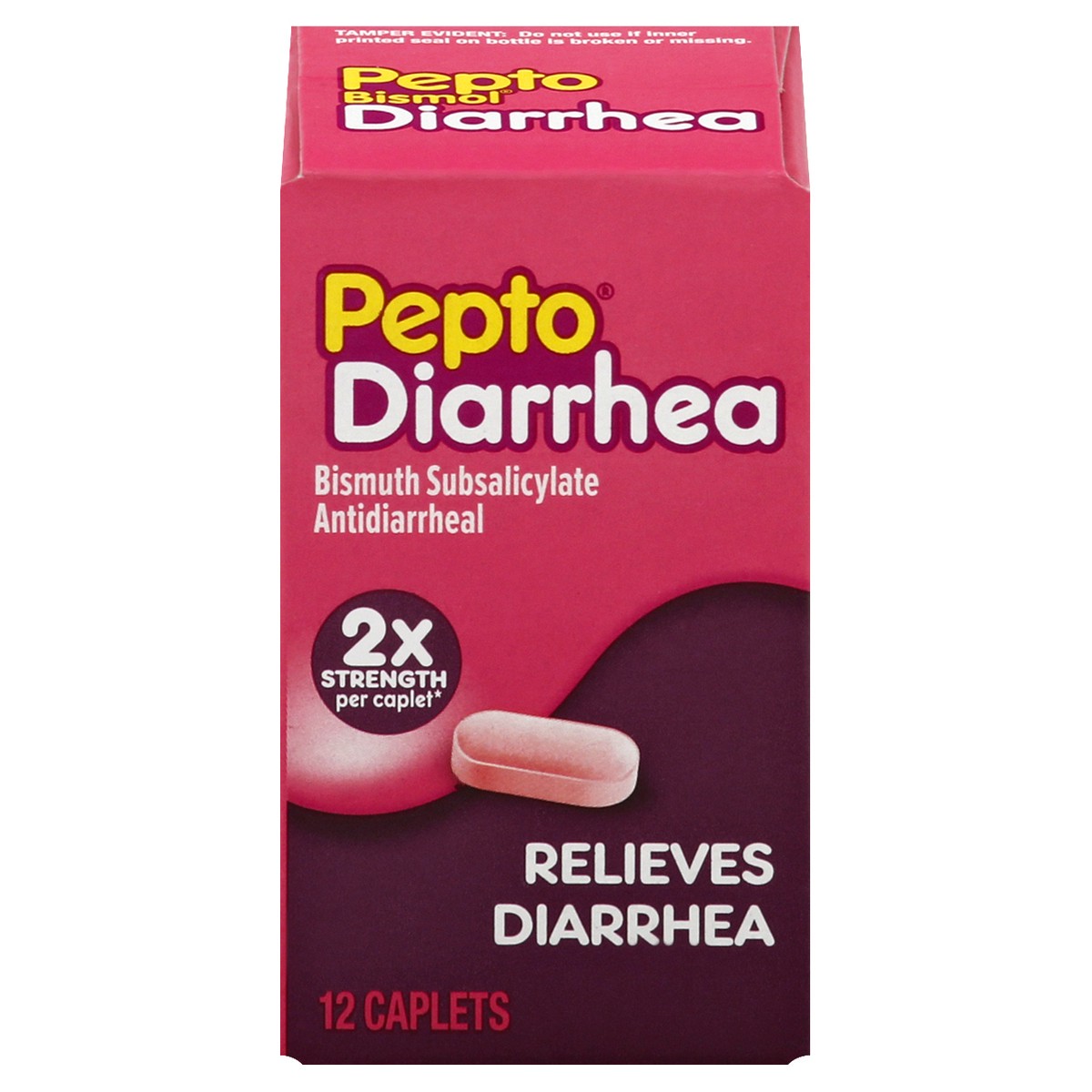 slide 1 of 10, Pepto-Bismol Pepto Bismol Caplets Diarrhea Relief 12 ea, 12 ct